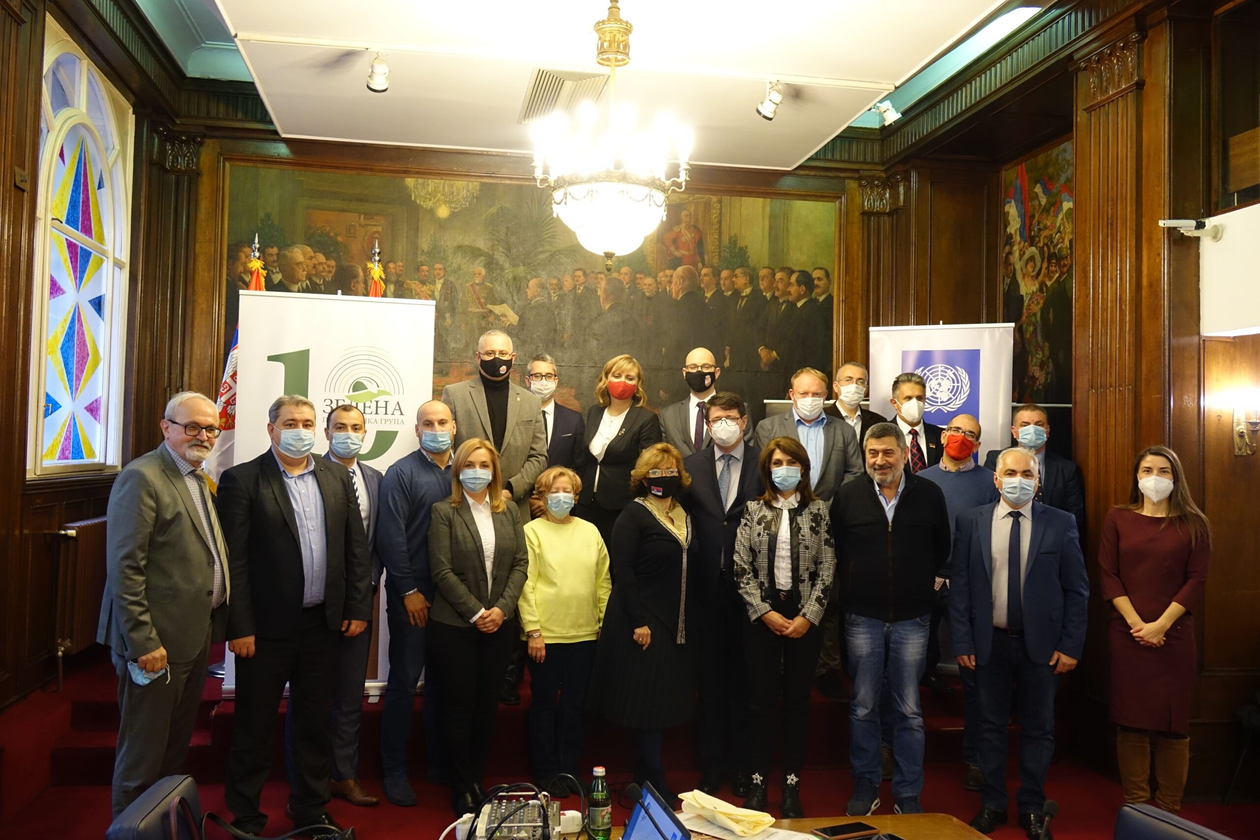 The Green Parliamentary Group was formed in the new convocation