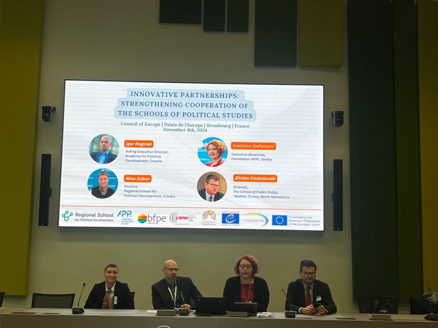 RSPD Presented at the 12th World Forum for Democracy: Building Regional Partnerships for Democracy